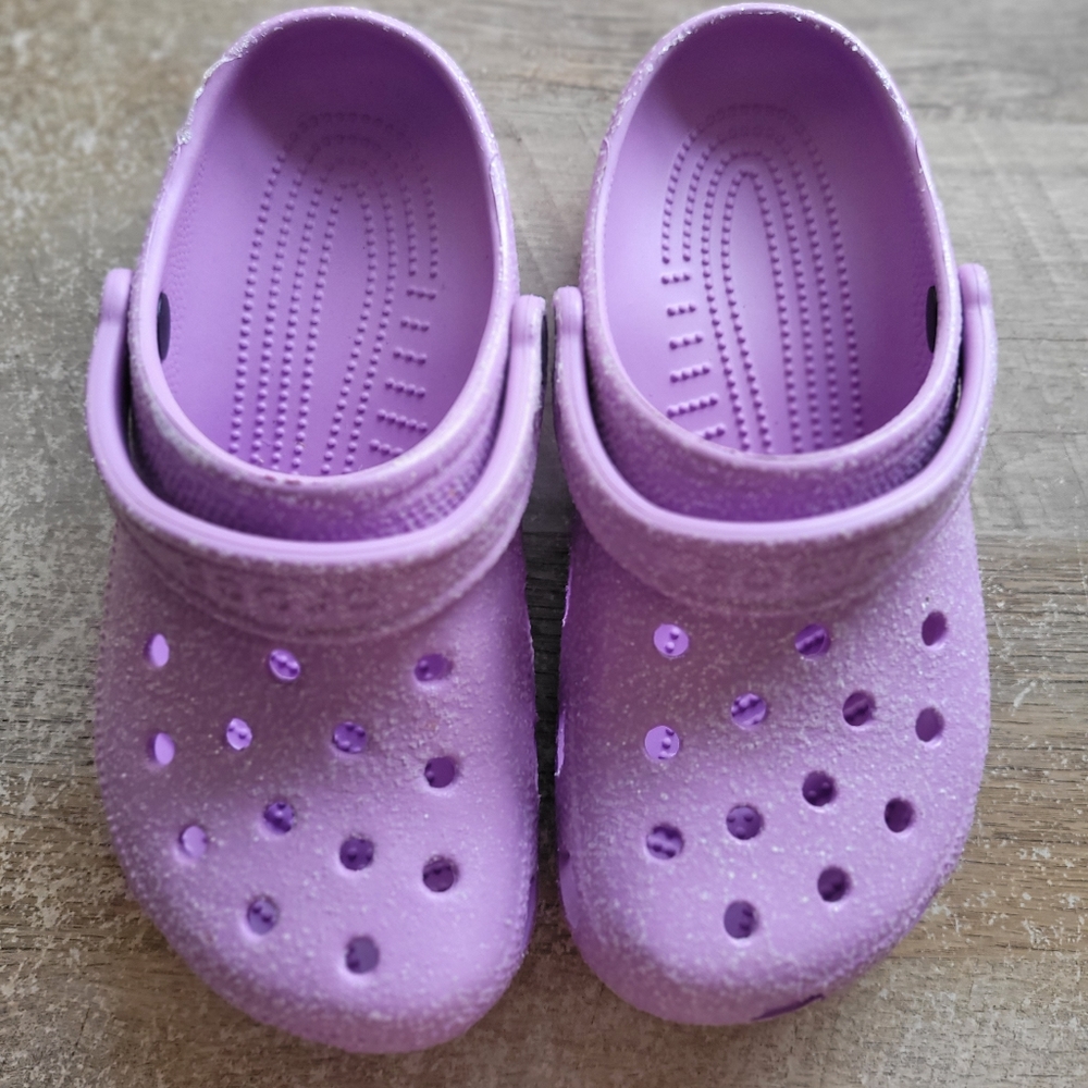 Crocs Classic Glitter Clogs